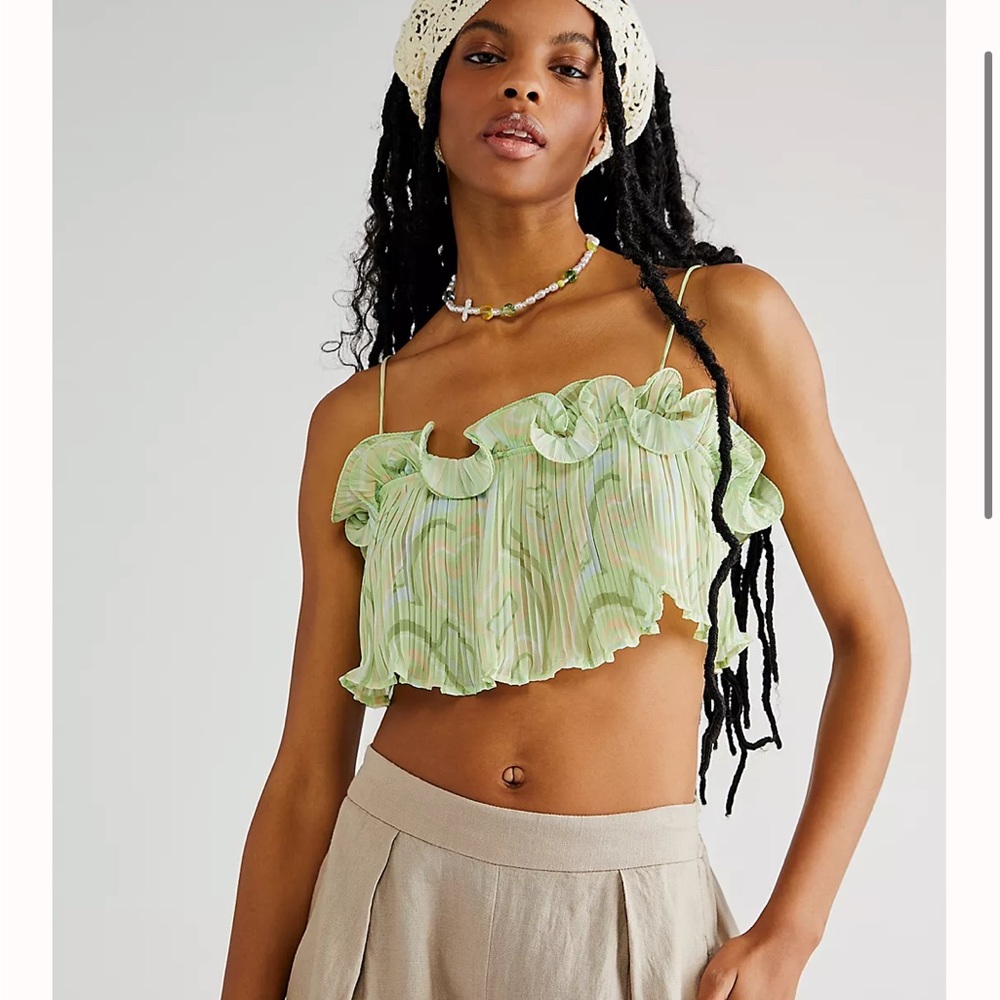 Ronny Kobo Sanabelle Top & Noro Skirt in Sage Multi - Picture 2 of 9